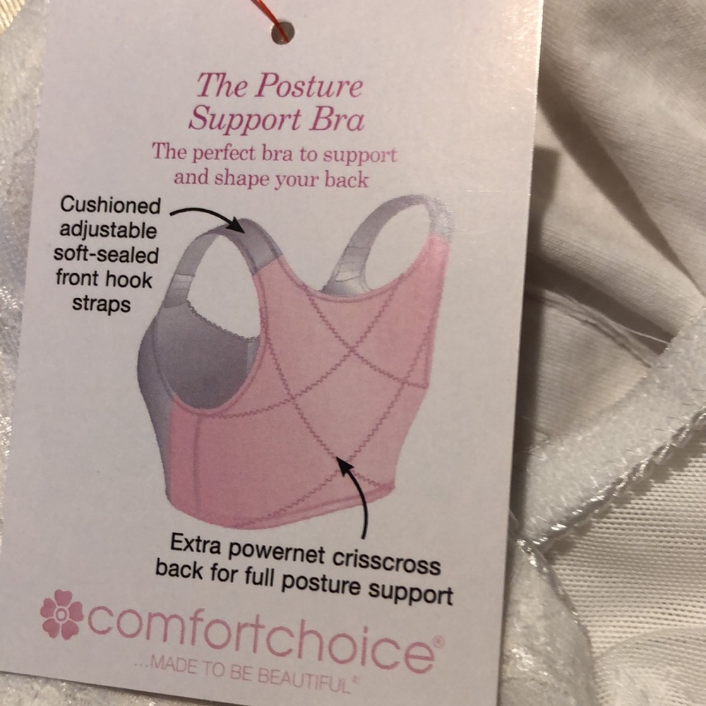 NWT comfortchoice white bra Size 54DD - Picture 6 of 6